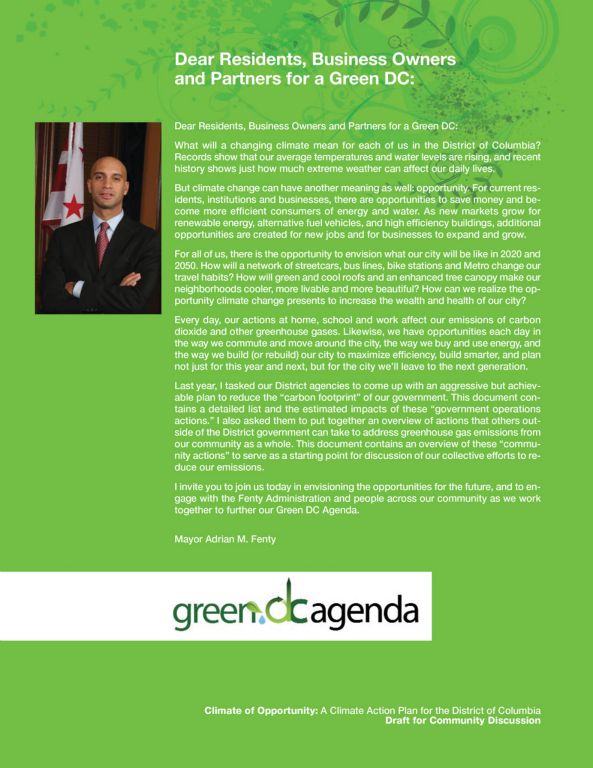 Climate of Opportunity, District of Columbia, page 2